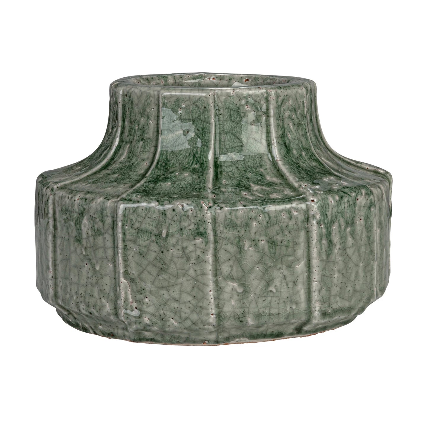 Green Terra-cotta Planter Vase