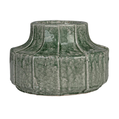 Green Terra-cotta Planter Vase