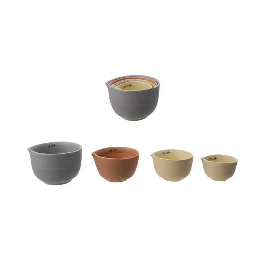 Matte Stoneware Measuring Cups