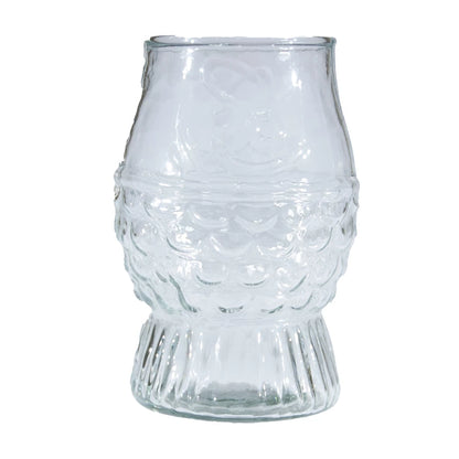 Pressed Fish Shaped Glass