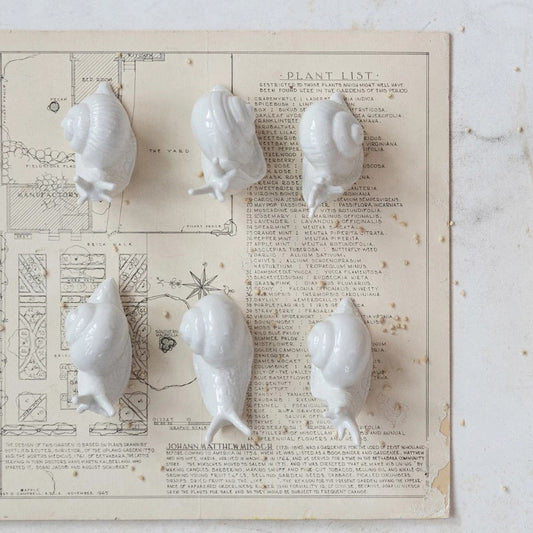 Stoneware Snails
