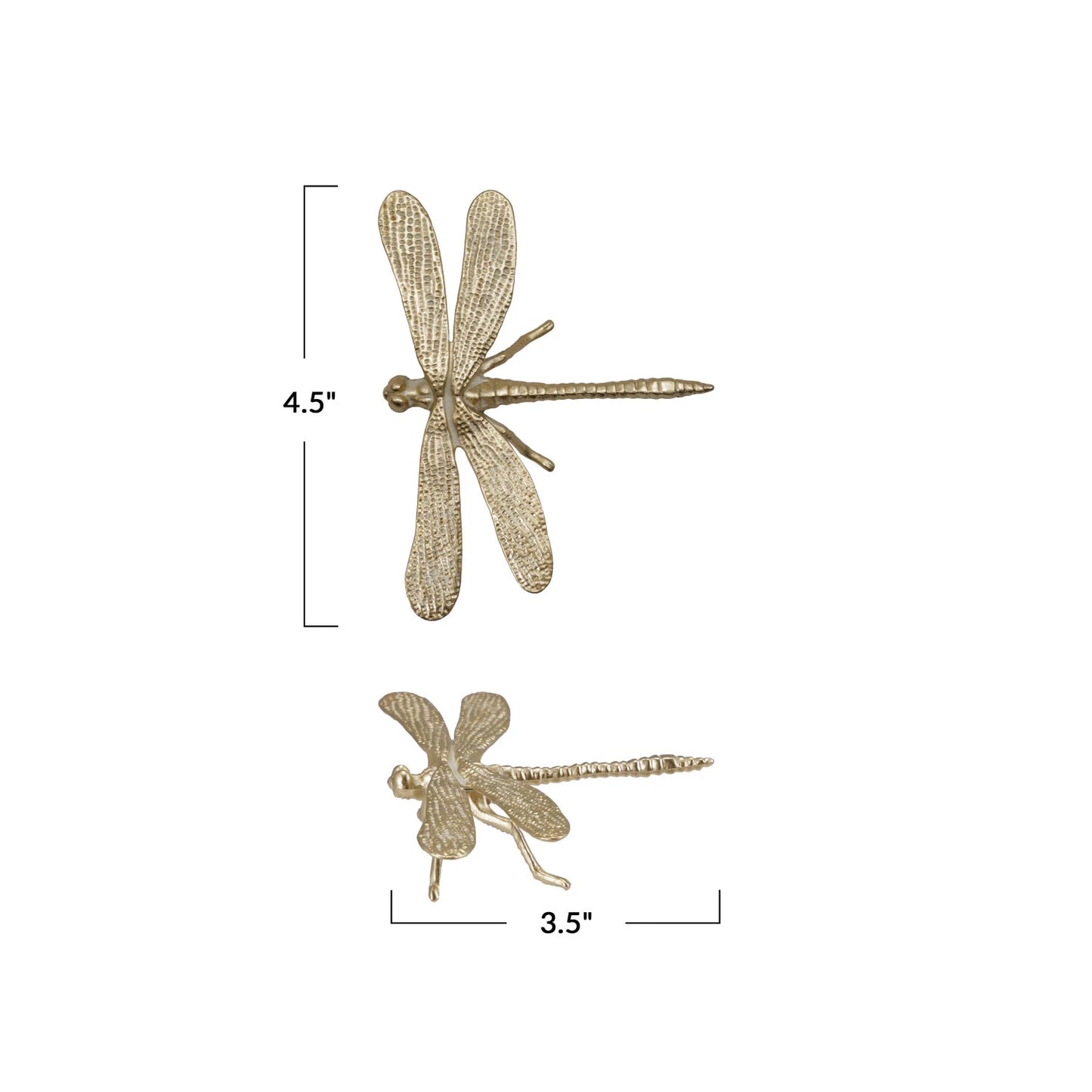 Pewter Dragonfly