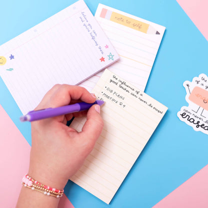 Influence Of A Good Teacher Notepad