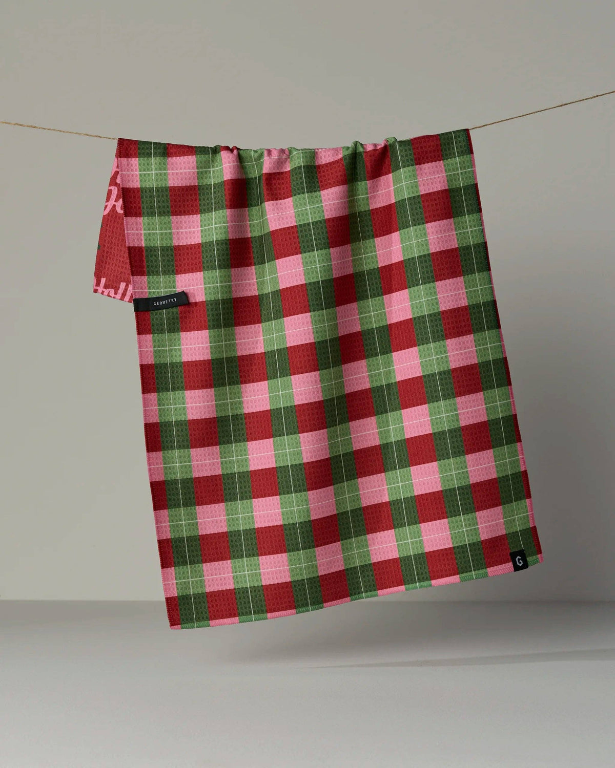 Holly Jolly Xmas Luxe Kitchen Tea Towel