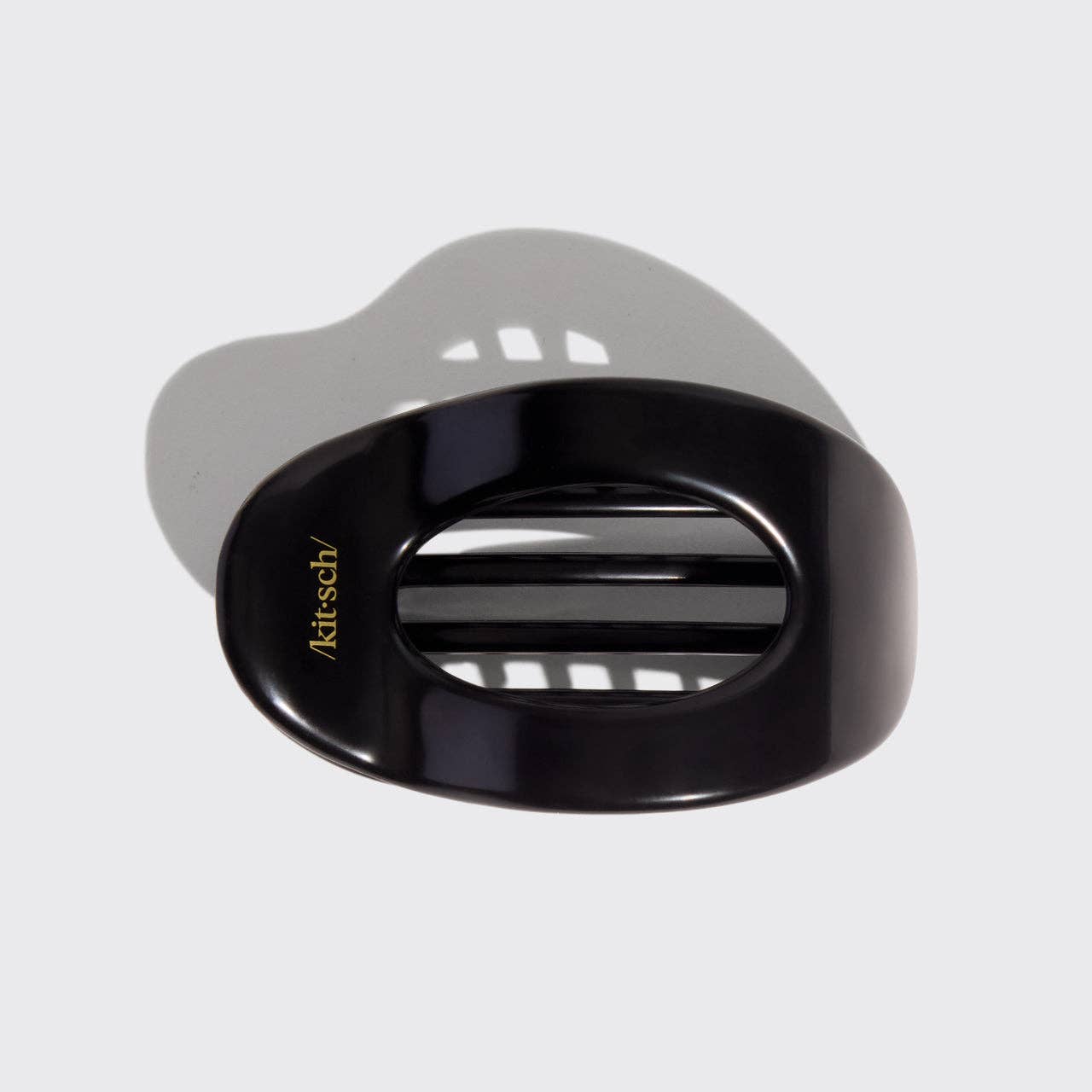 Black Medium Flat Cloud Clip