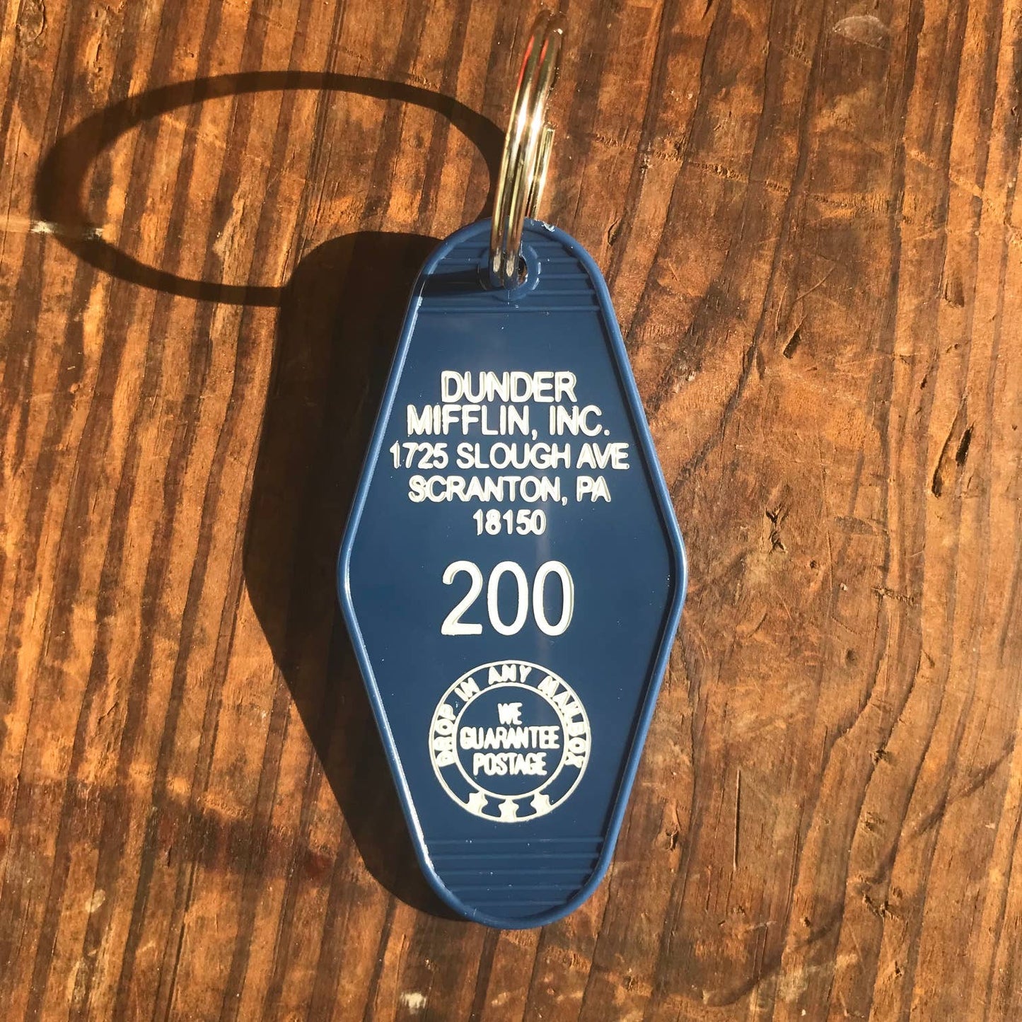 Dunder Mifflin Motel Key Fob