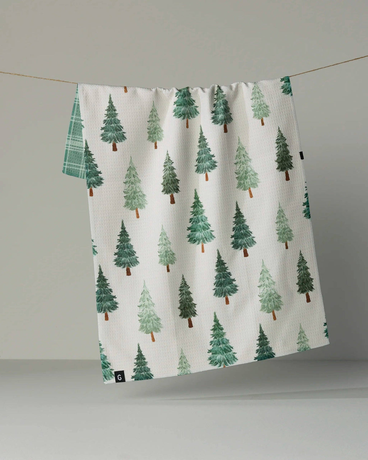 Pine Grove Luxe Kitchen Tea Towel
