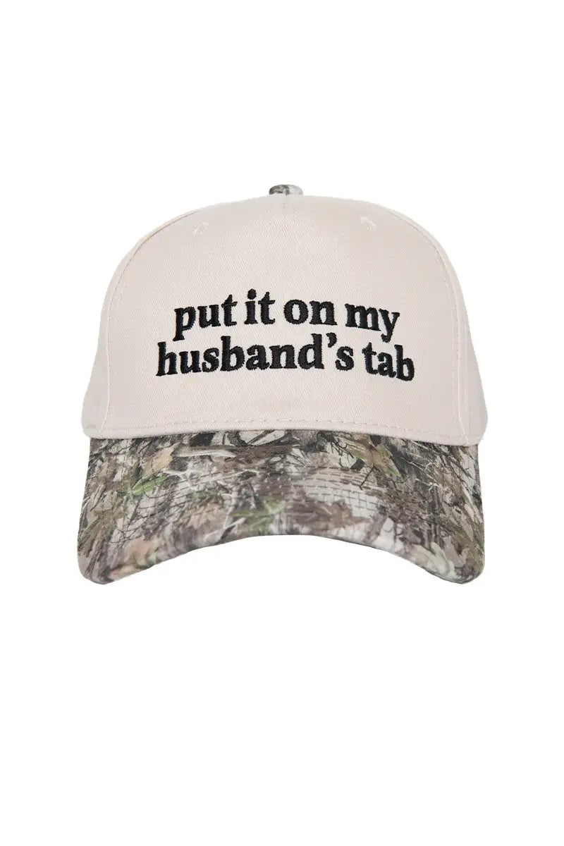 Put It On My Husband's Tab Hat