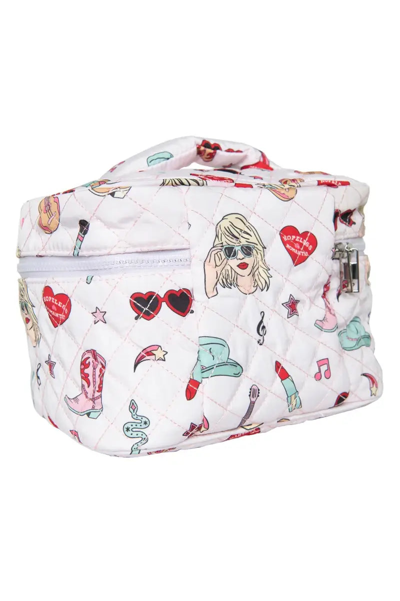 Music Girl Icons Makeup Bag