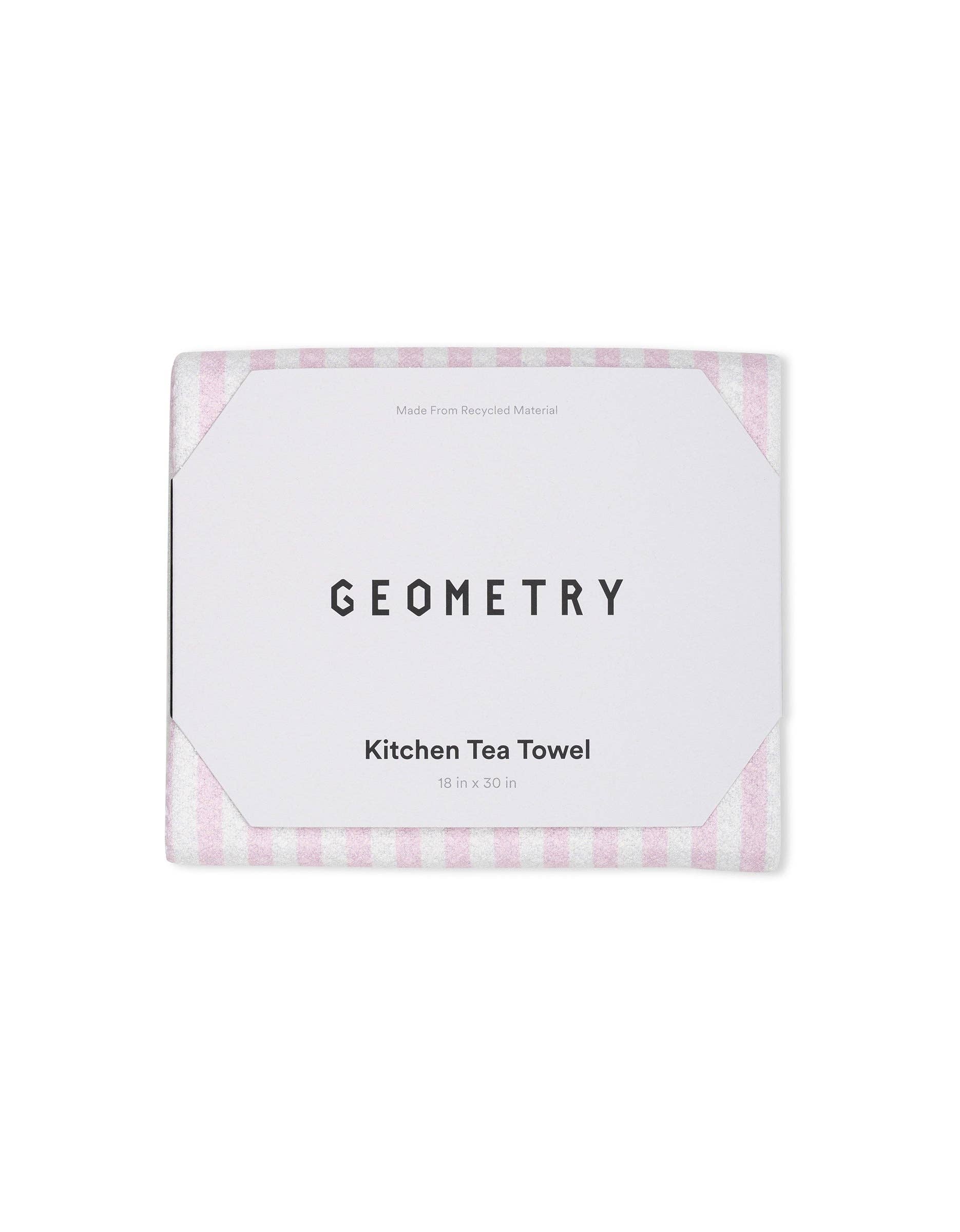 Geometry Winter Holiday Tea Towel