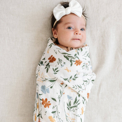 Roadside Picks Bamboo Rayon Muslin Swaddle