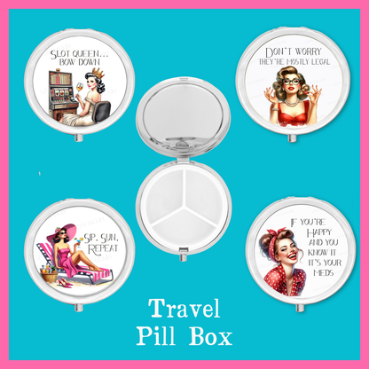 Hangover Helpers Inside Pill Box Organizer