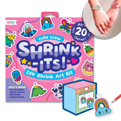 Cute Crew Shrink-Its! DIY Shrink Art Kit