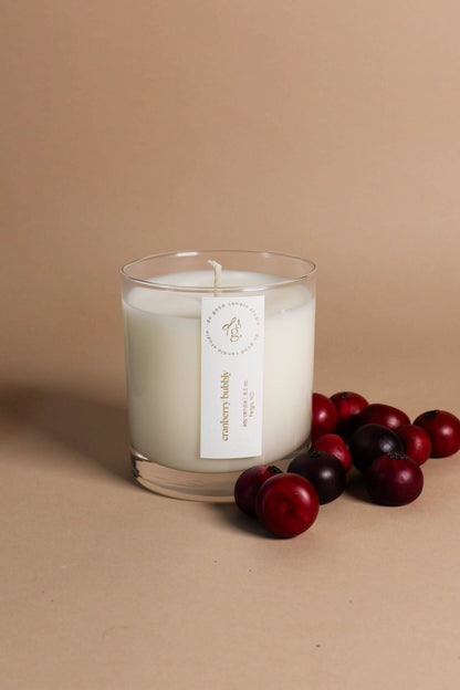 Cranberry Bubbly Soy Candle
