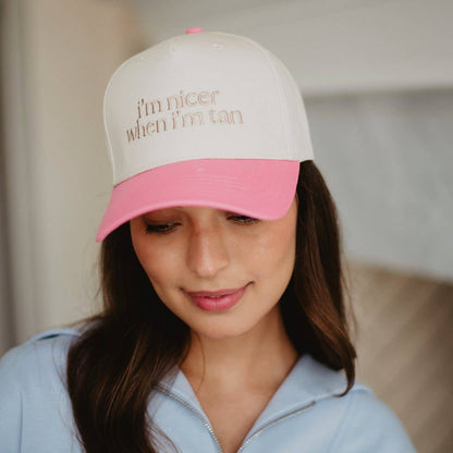 I'm Nicer When I'm Tan Hat