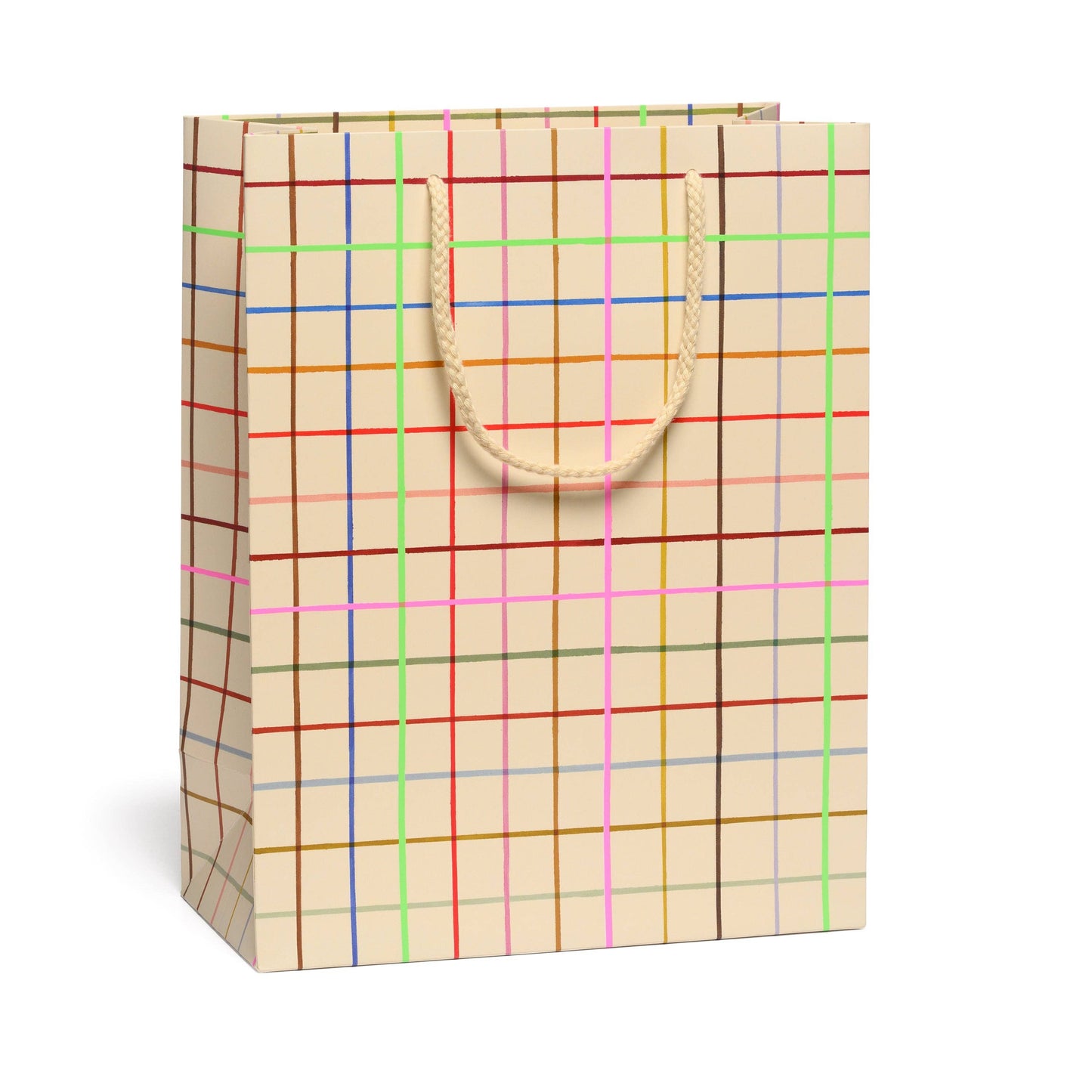 Color Grid Gift Bag