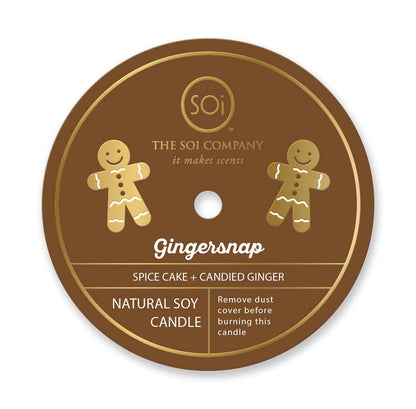 Gingersnap Icon Candle