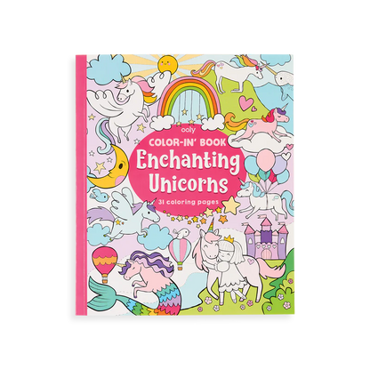 Enchanting Unicorns Coloring Book