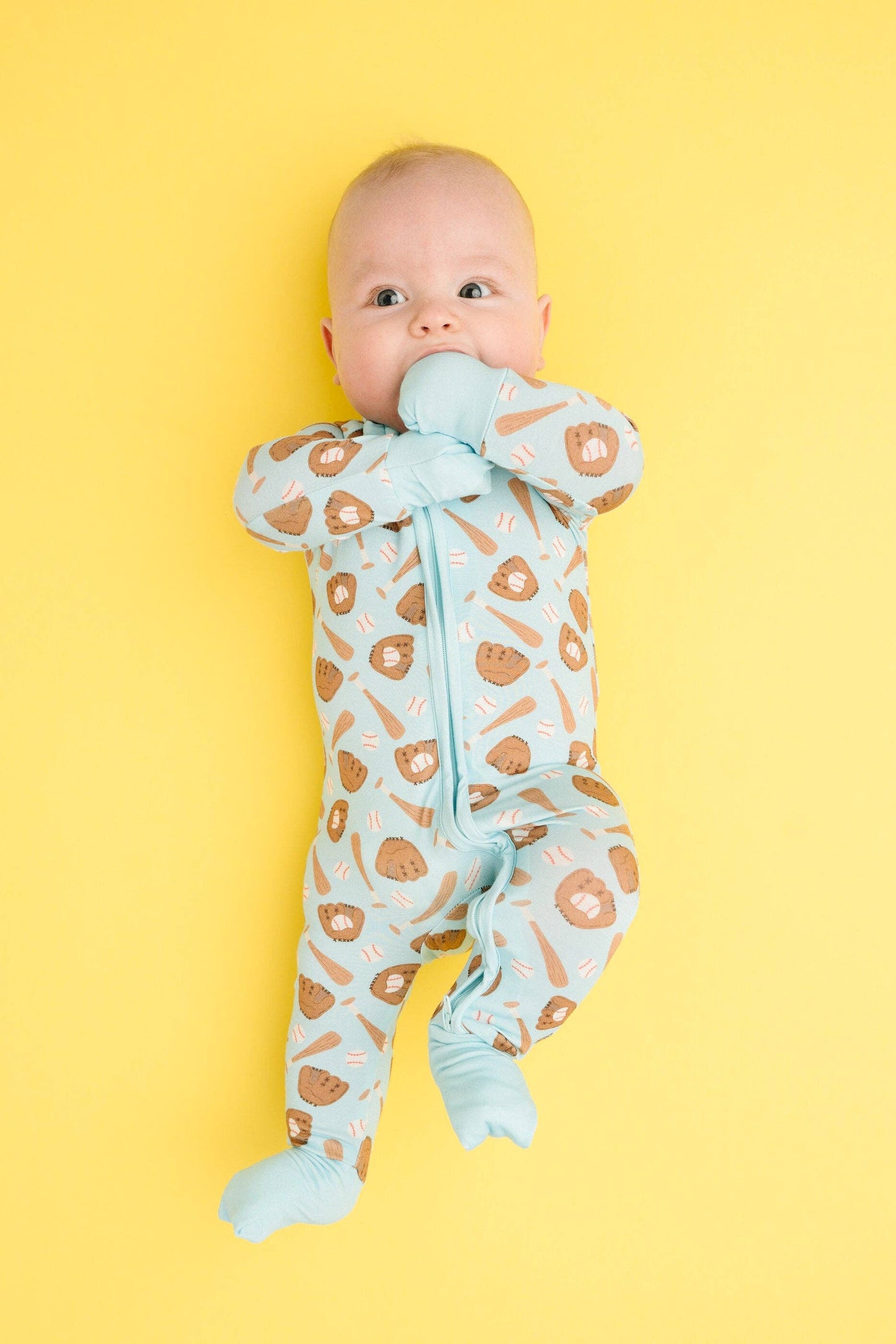 Home Run Blue Bamboo Sleeper