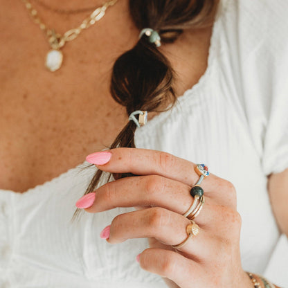 Terra Hair Tie Rings