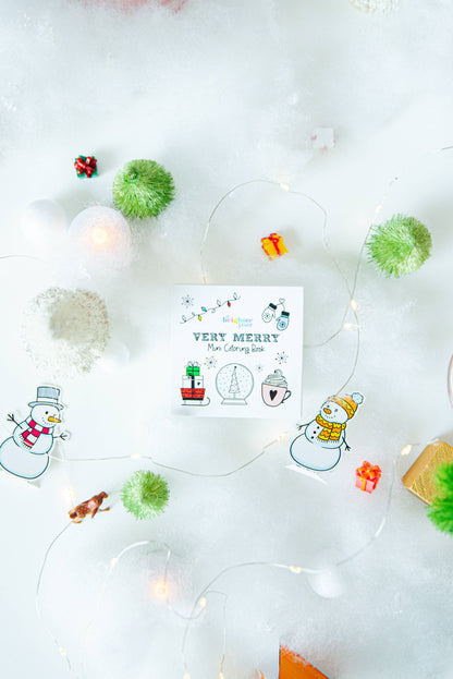 Very Merry Mini Coloring Book