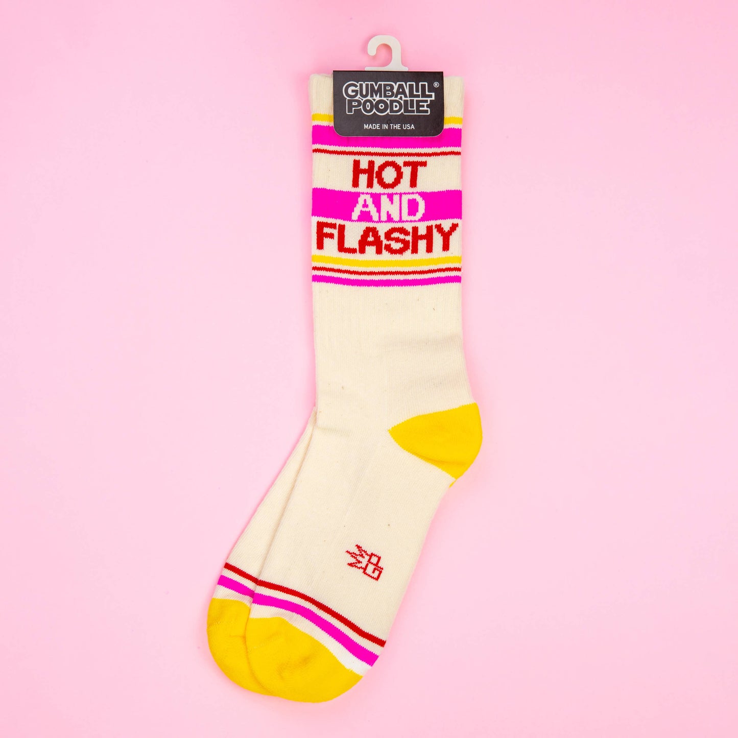 Hot and Flashy Crew Socks