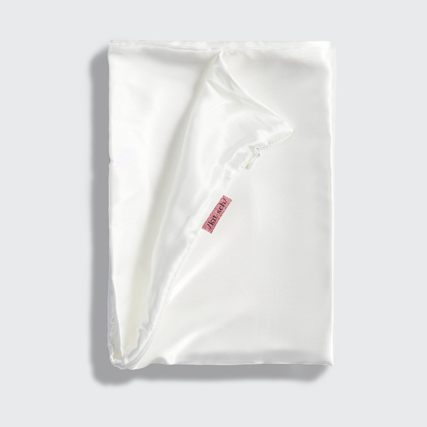 Ivory Satin Pillowcase