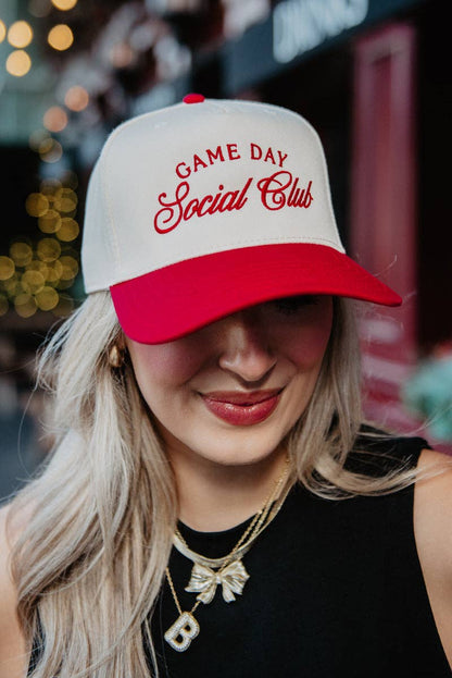 Game Day Social Club Maroon Trucker Hat