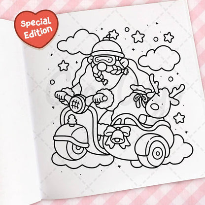 Cozy Christmas Coloring Book