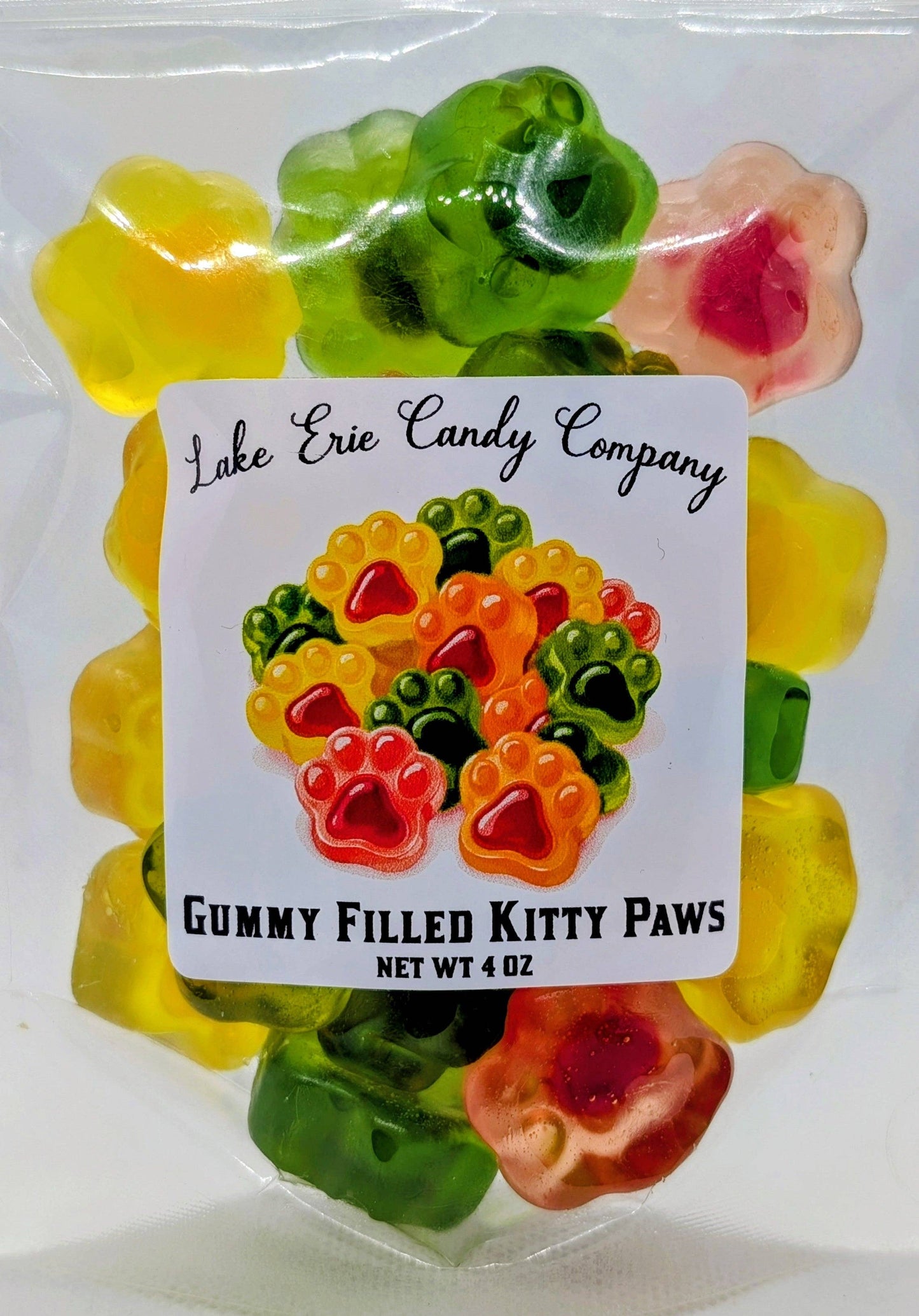 Gummy Filled Kitty Paws