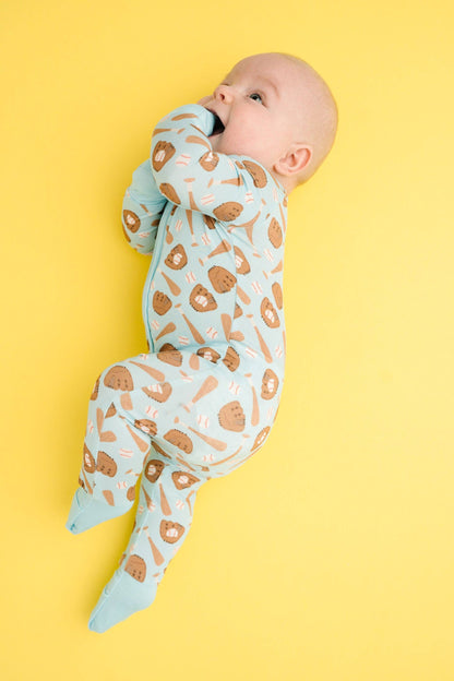 Home Run Blue Bamboo Sleeper