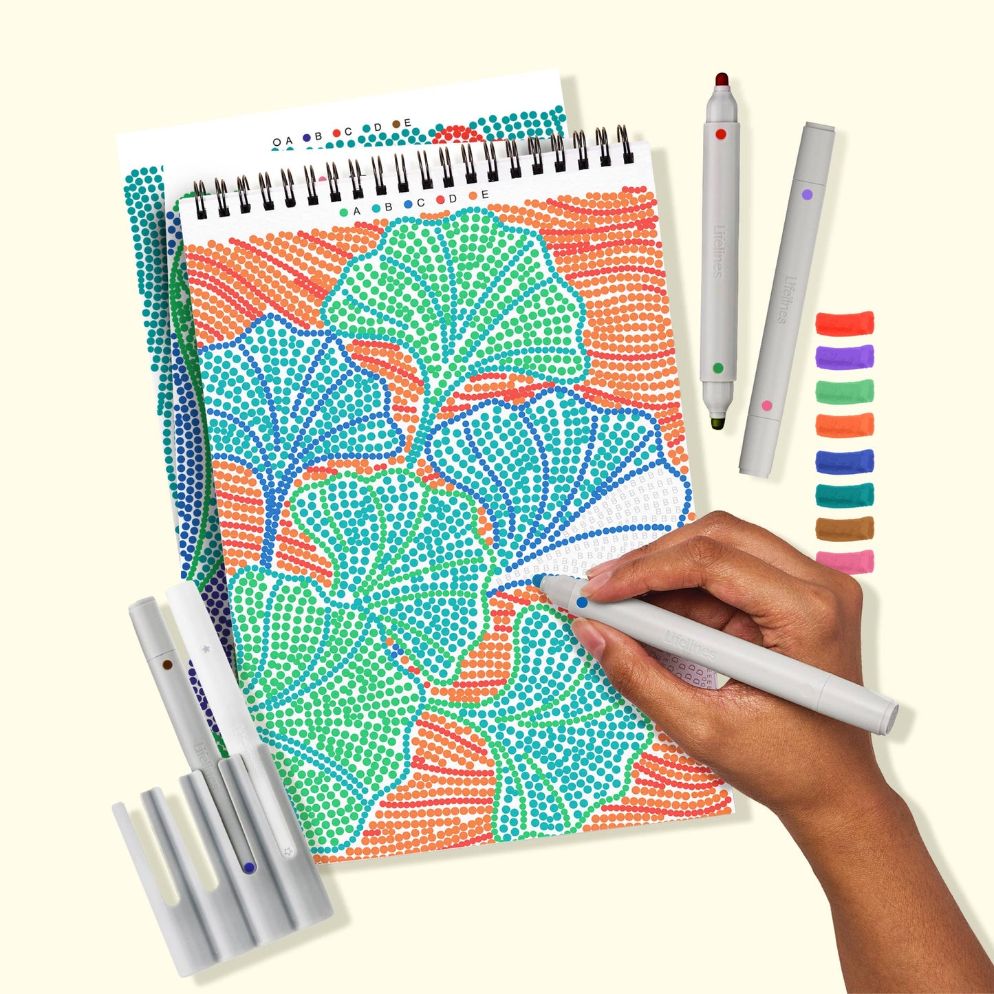 Botanicals FlowArt -Dot by Letter