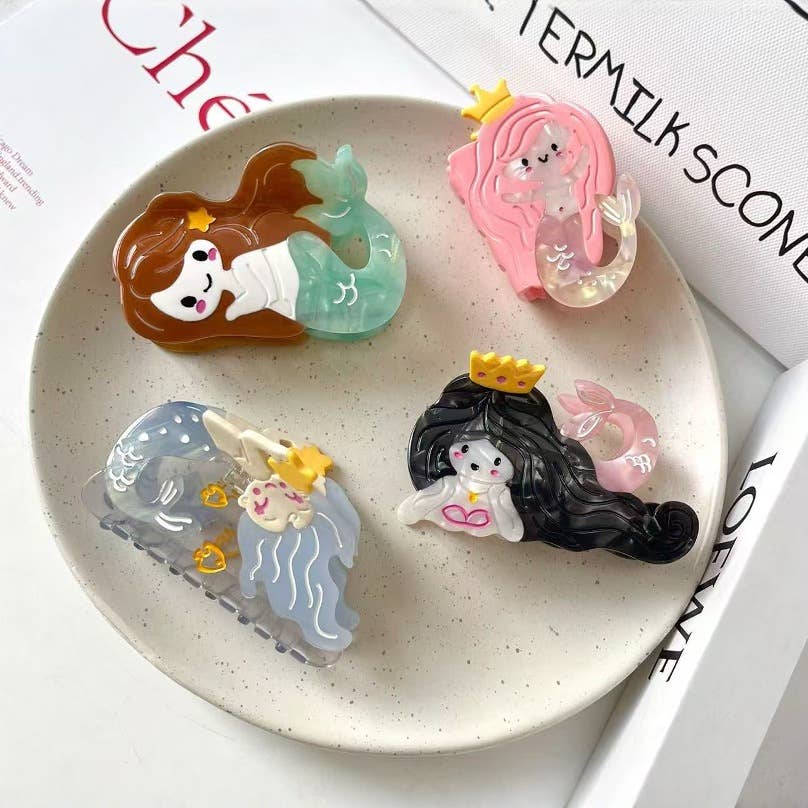Mermaid Hair Claw Clip
