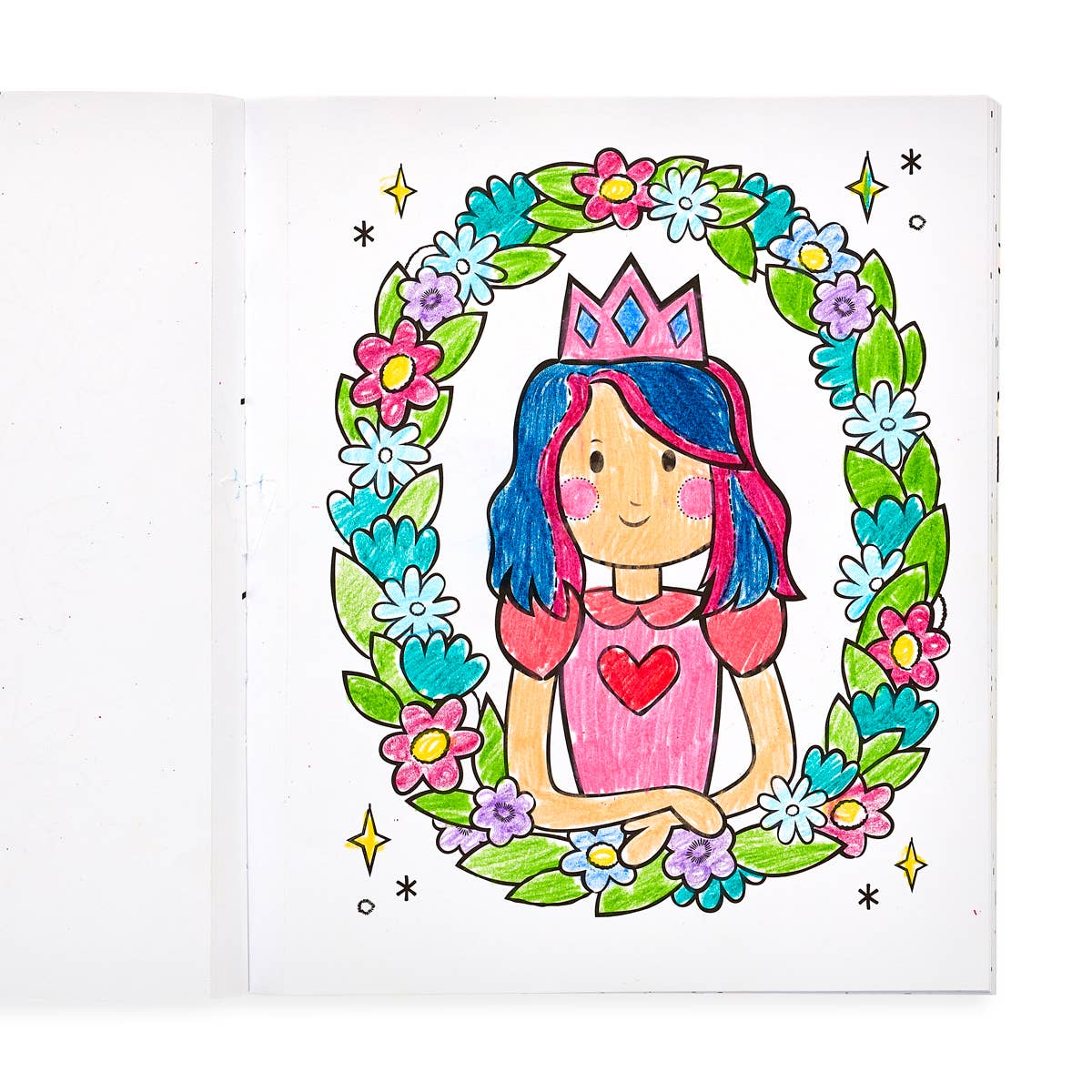 Princesses & Fairies Coloring Book