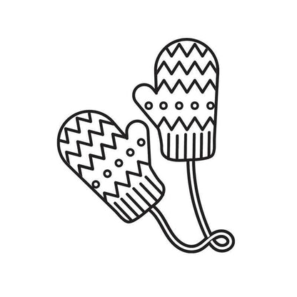 Winter Wonder Mini Coloring Book