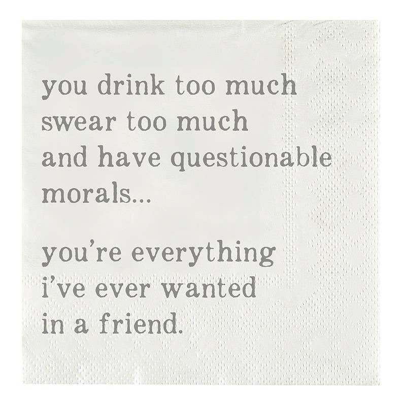 Questionable Cocktail Napkins
