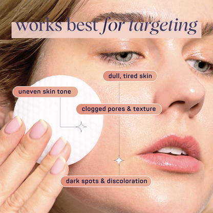Love + light Brightening Toner Pads