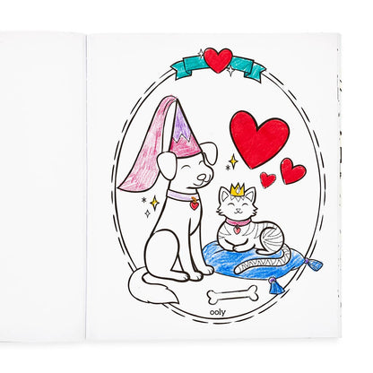 Princesses & Fairies Coloring Book