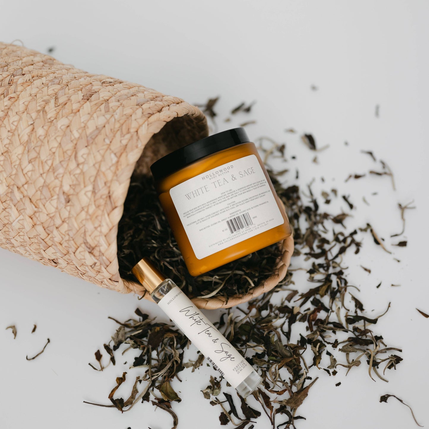 White Tea & Sage Perfume Roller