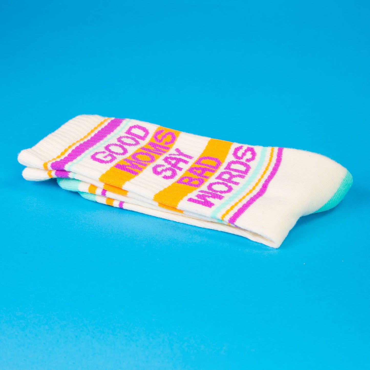 Good Moms Say Bad Words Crew Socks