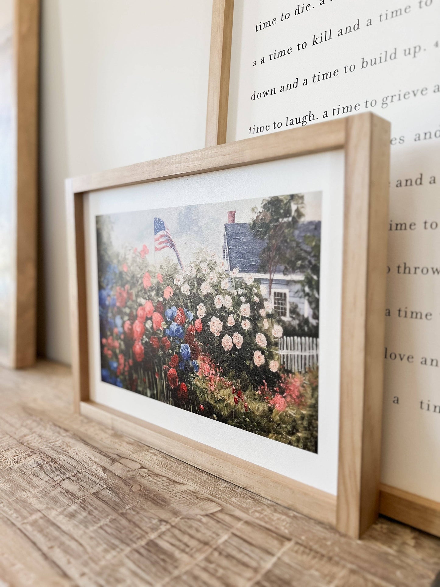 Floral 4th Summer Print