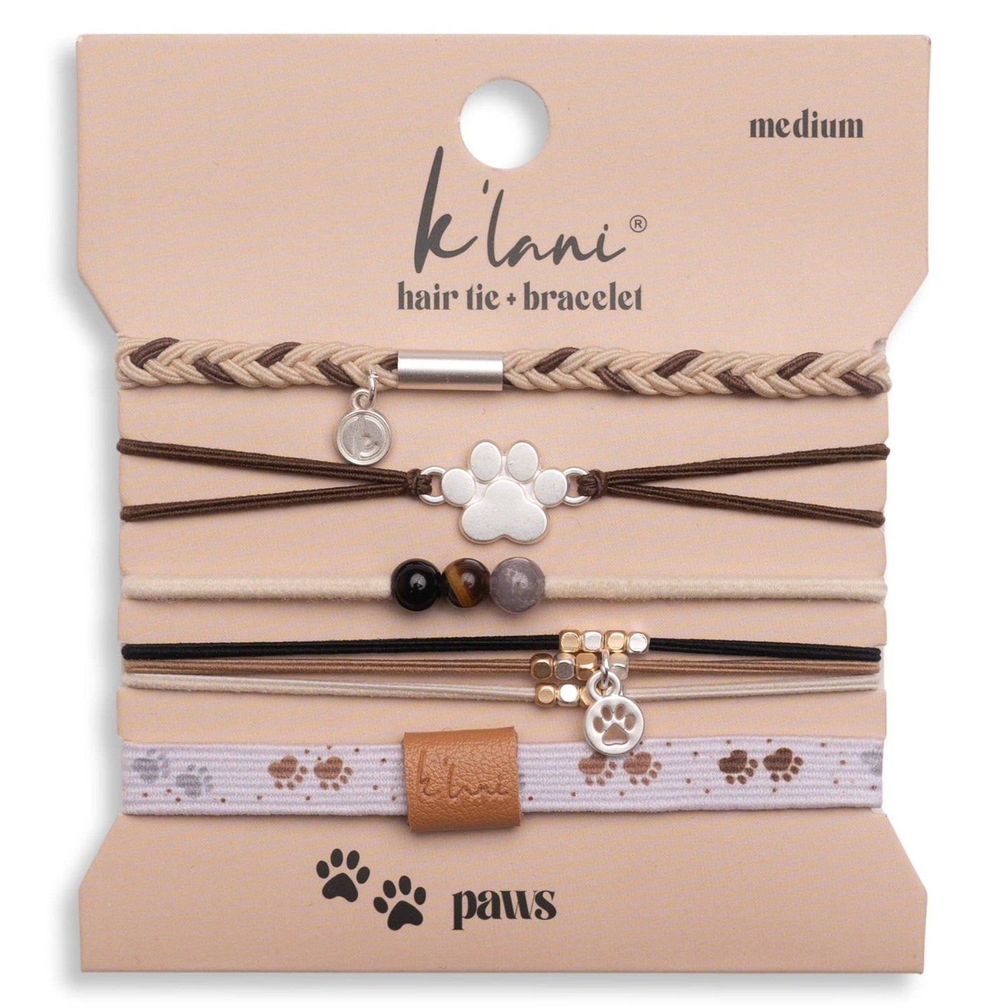 Paws Hair Tie Bracelets