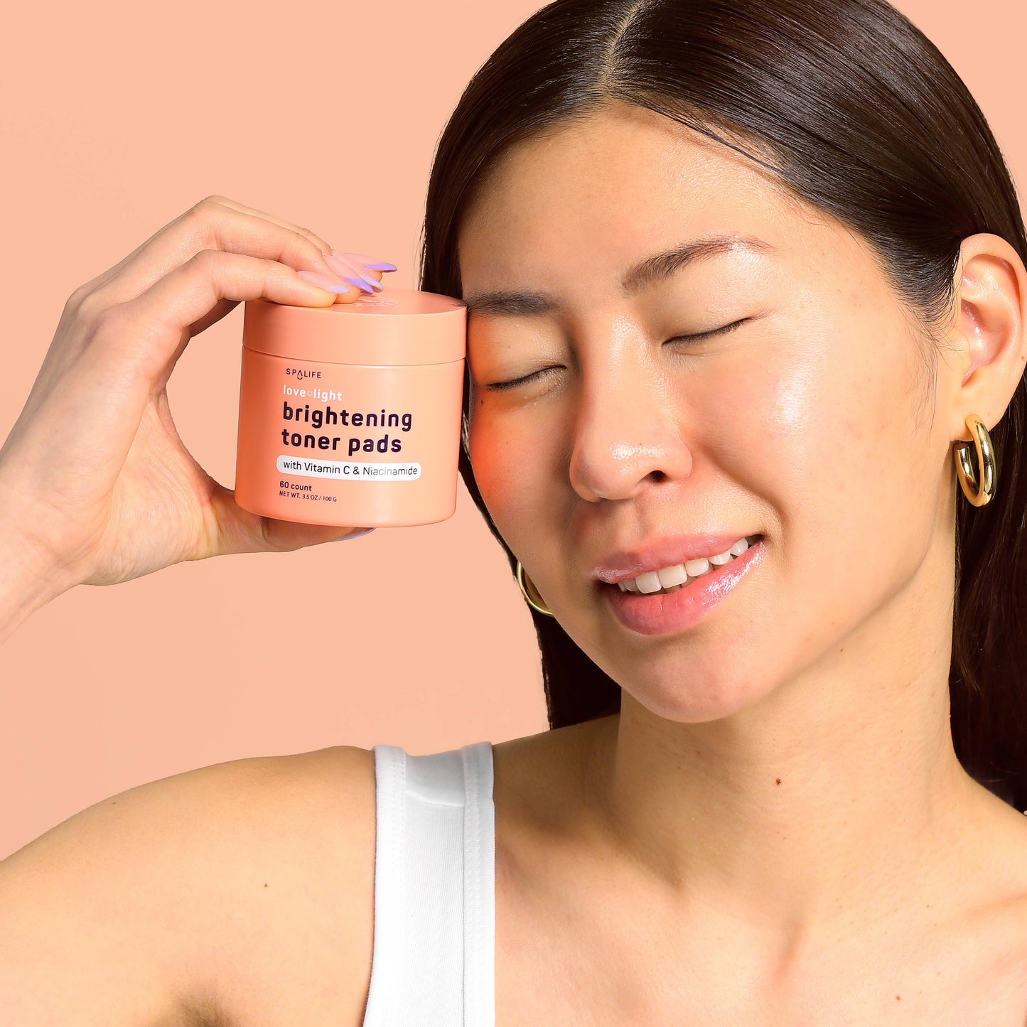 Love + light Brightening Toner Pads