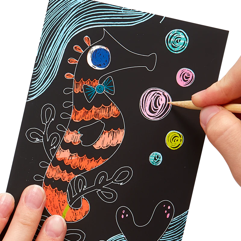 Friendly Fish Scratch and Scribble Pad