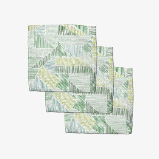 Green Kites Dishcloth Set