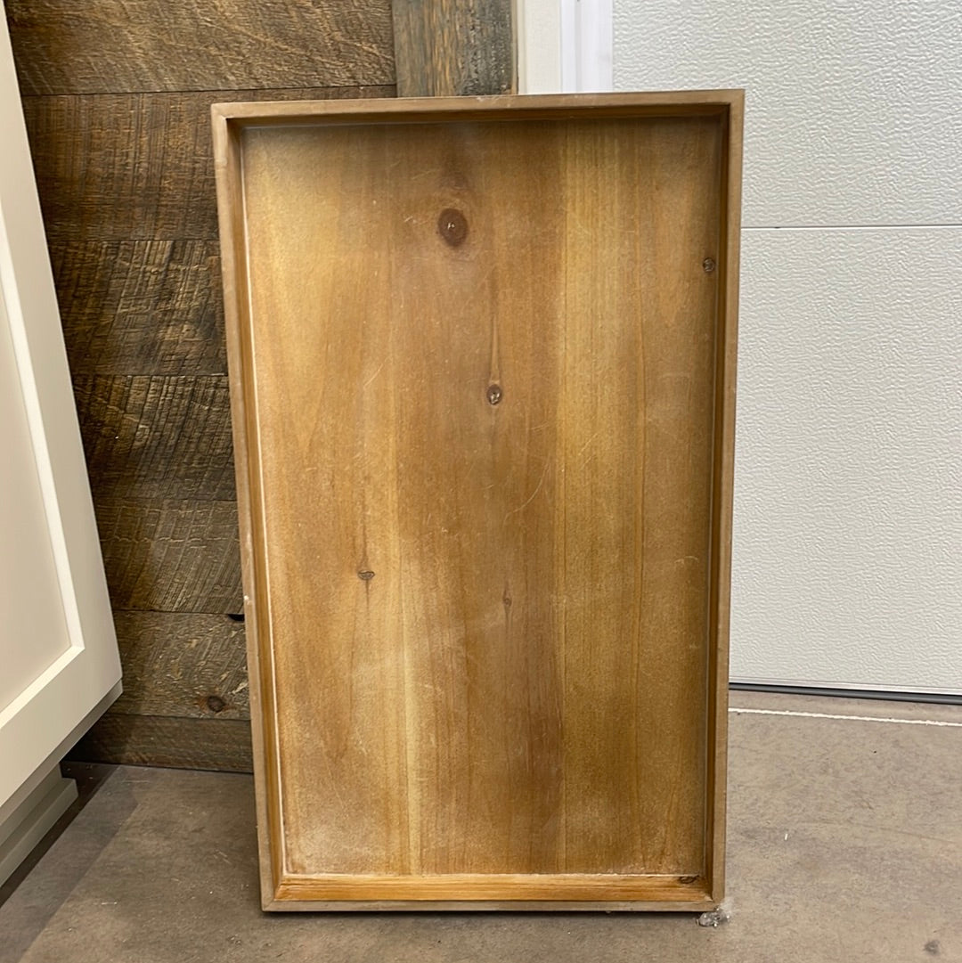 24”x14” Wood Tray