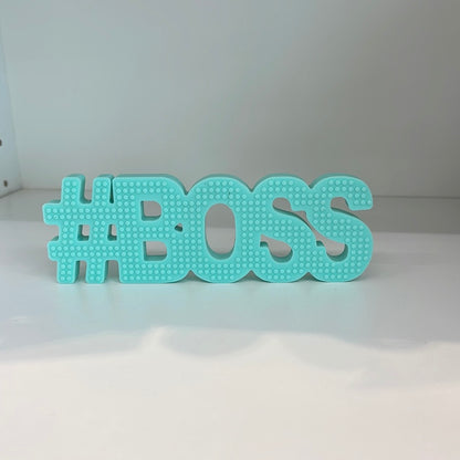 Silicone Mint Boss Teether