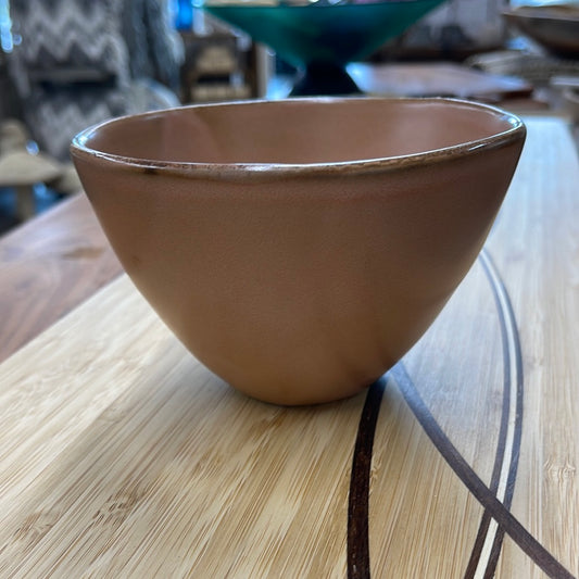 5” Rust Stoneware Bowl