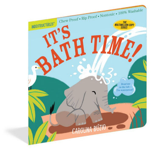 Indestructibles: It's Bath Time Book