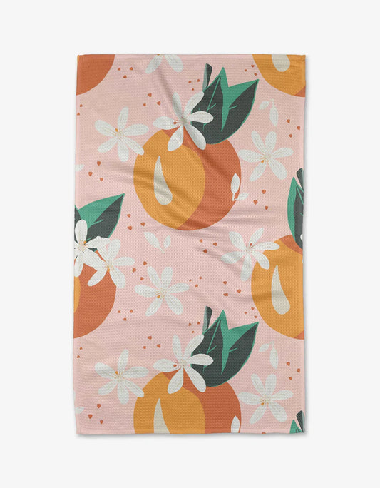 Just Peachy Kitchen Tea Towel